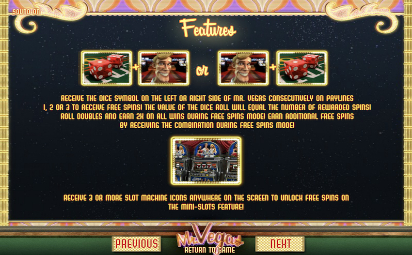 Online Casino With Mr Vegas Slot